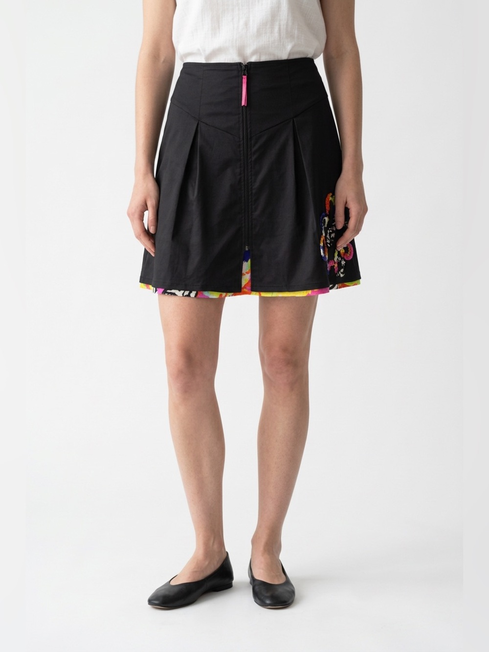 Joseph Ribkoff mesh insert skirt - Picture 2 of 13